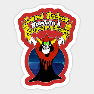 TSHIRT - Wander Over Yonder NUMBER 1 SUPERSTAR Sticker